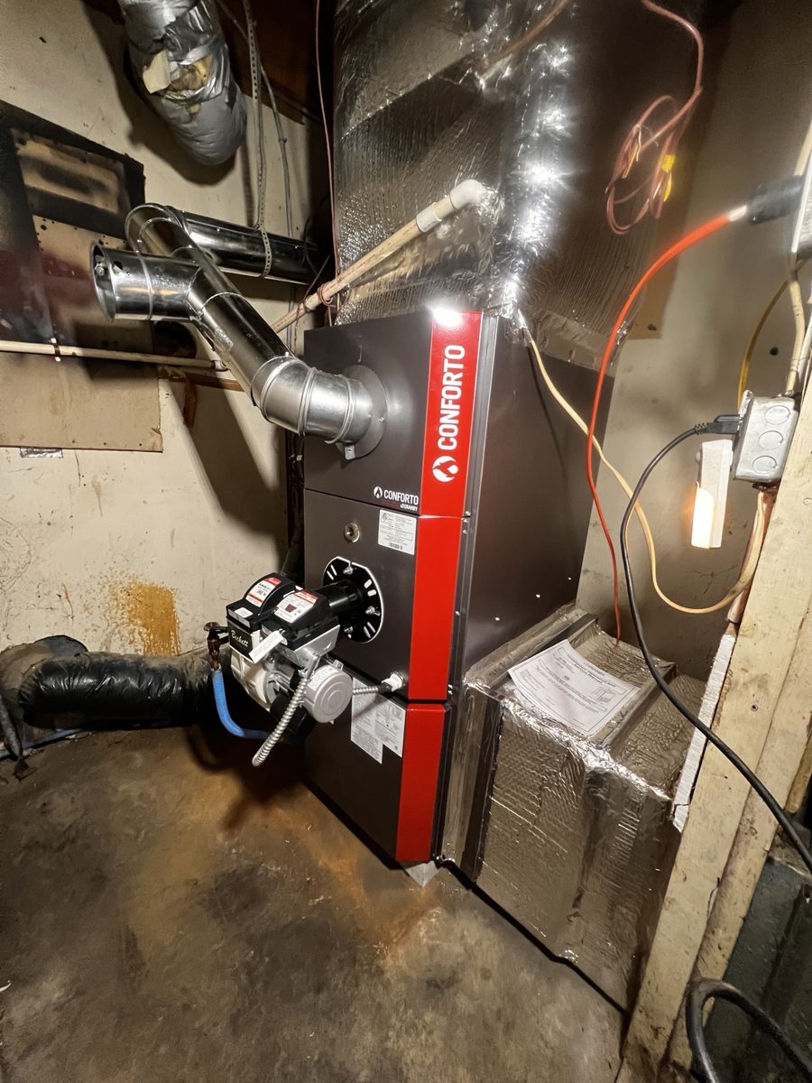 OXBOX furnace installation